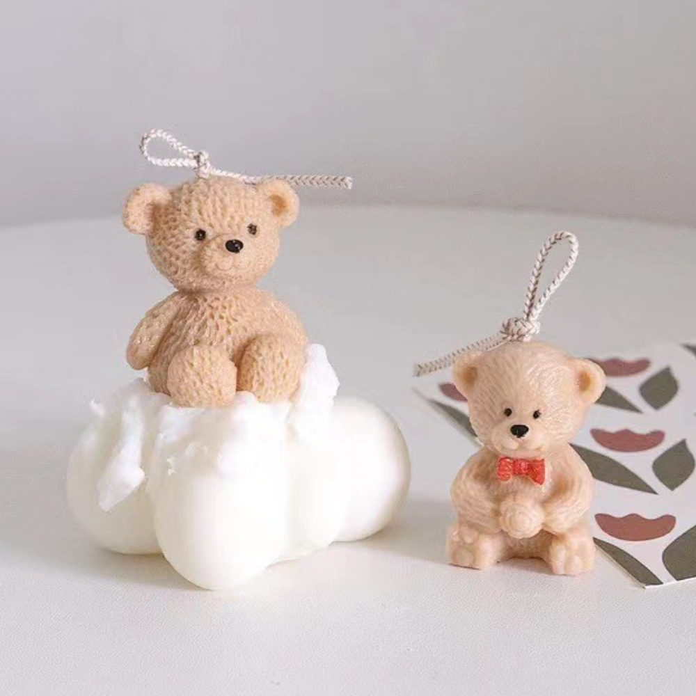 Easy Demold Teddy Bear Silicon - огляд і ціна Soap Making Gifts