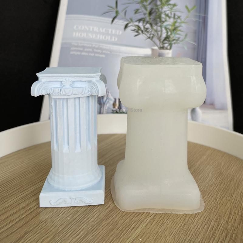 3D Roman Column Candle Silicon - огляд і ціна Soap Making Gifts