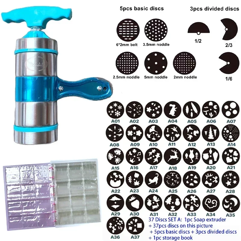 Soap Extruder Disks Stainless  - огляд і ціна Soap Making Kit For Beginners