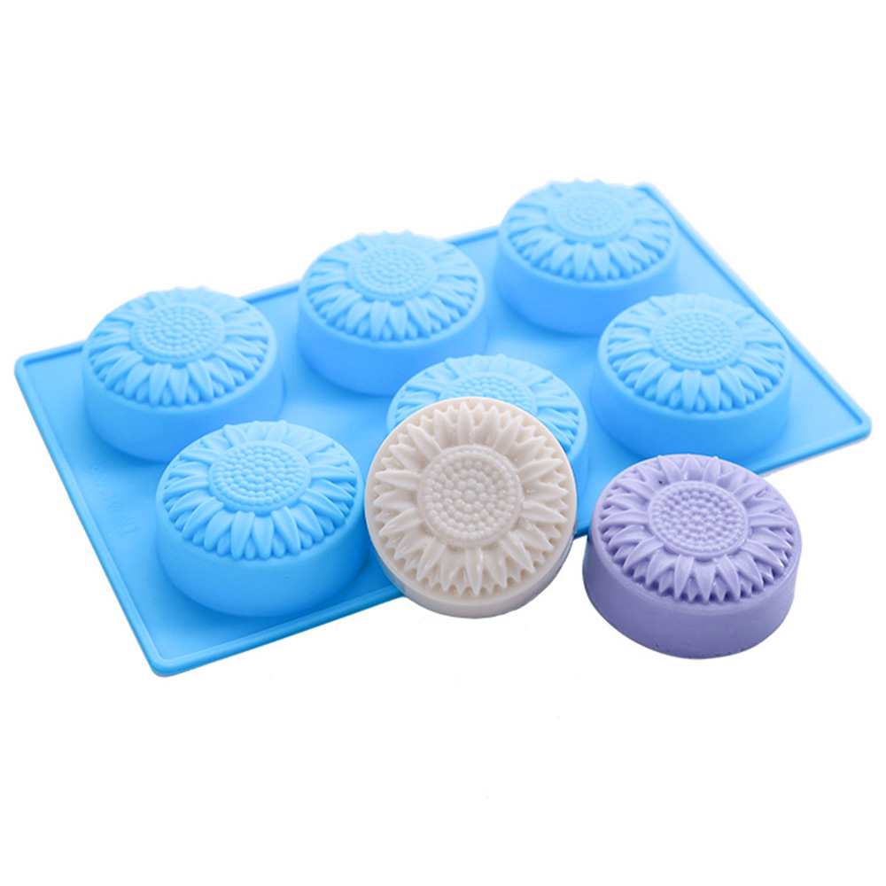 6 Cavity Silicone molds Flower - огляд і ціна Soap Making Kit For Beginners