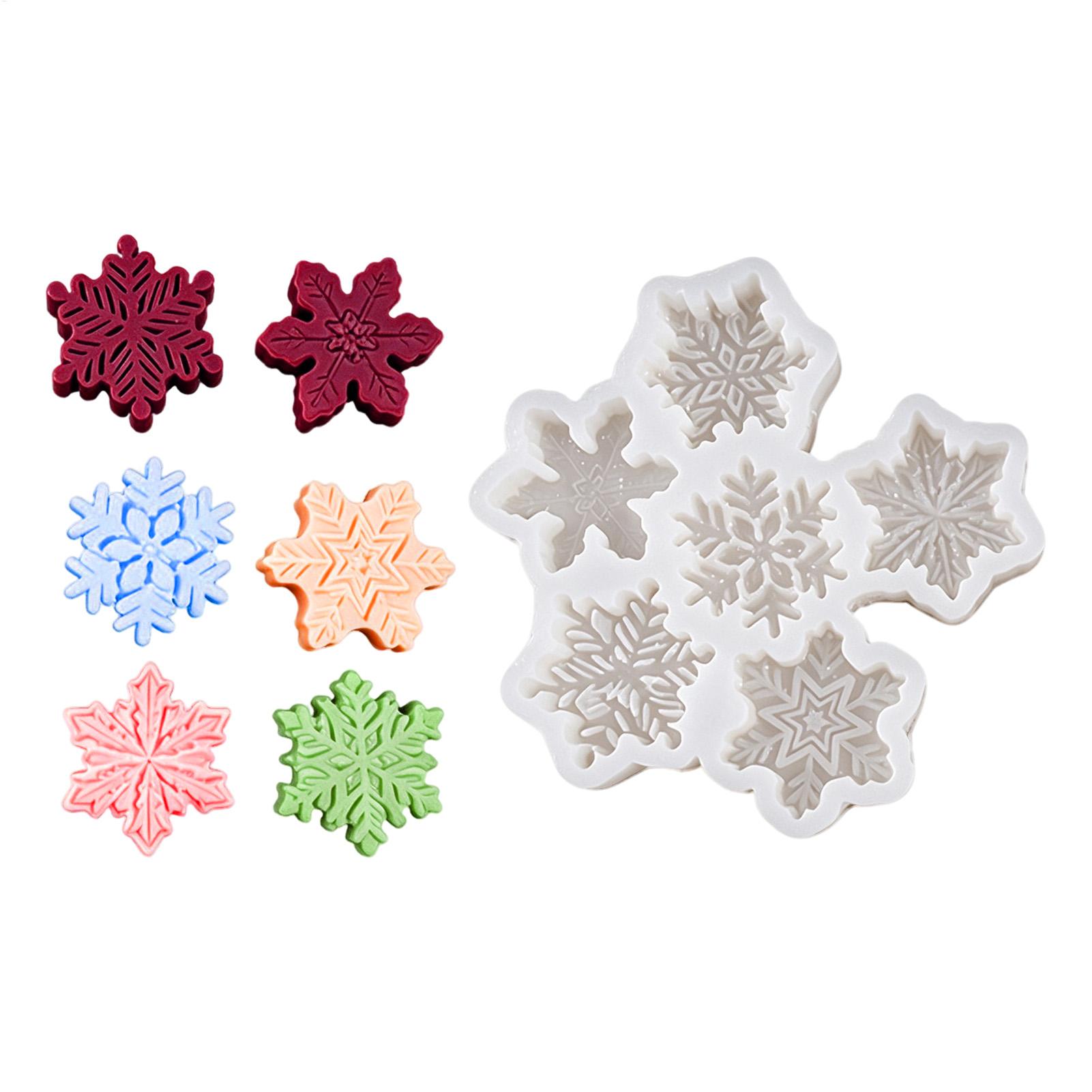Christmas Snowflake Candle Sil - огляд і ціна Soap Making Kit For Beginners