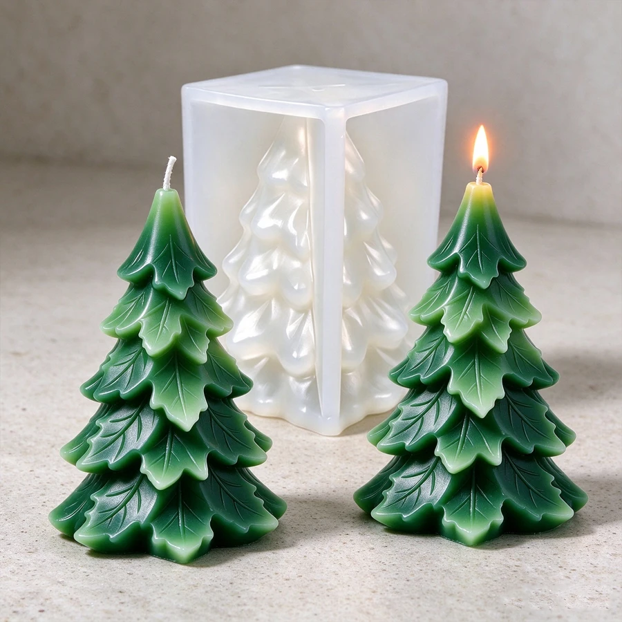 3D Maple Leaf Christmas Tree S - огляд і ціна Soap Making Gifts