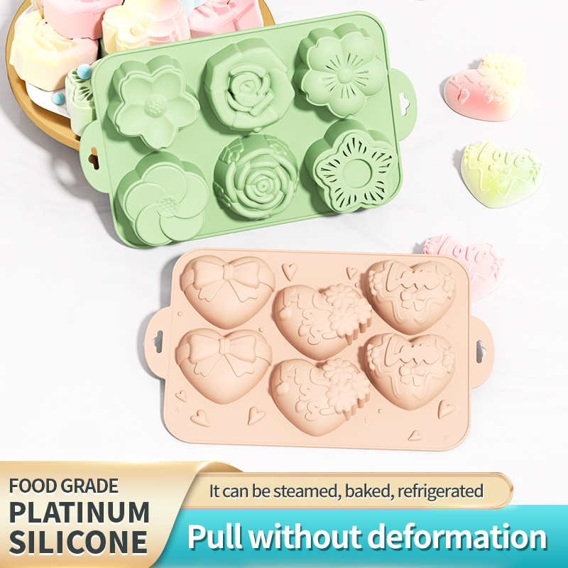 Silicone Soap Mold,Heart Flowe - огляд і ціна Soap Making Instructions