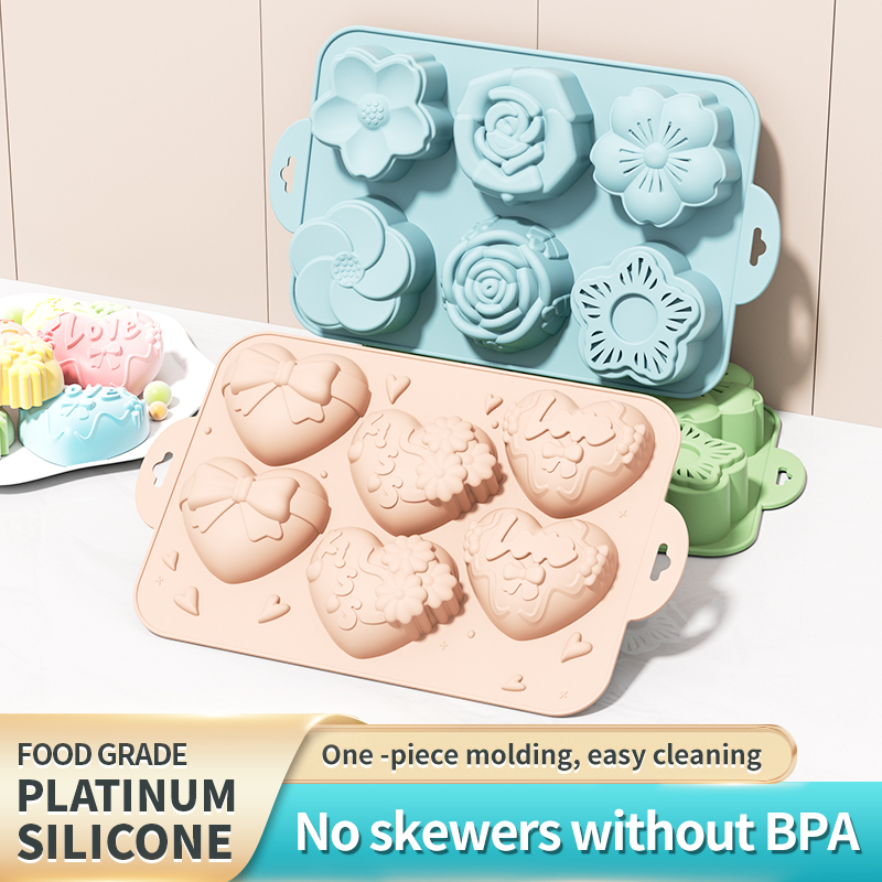 Silicone Soap Mold,Heart Flowe - огляд і ціна Soap Making Instructions