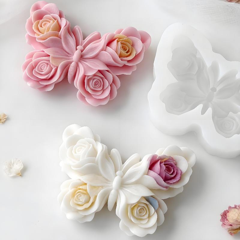 DIY Rose Butterfly Form Silico - огляд і ціна Soap Making Instructions