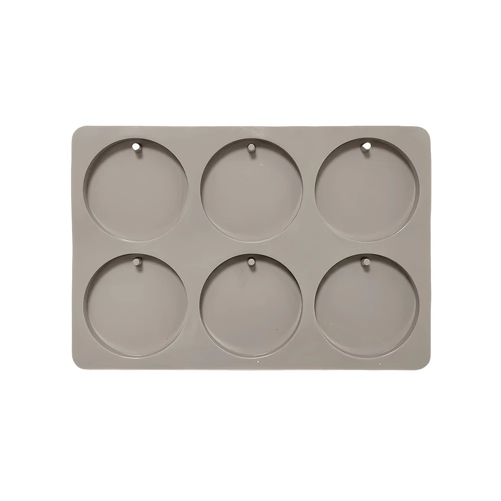 1Pc 6-Cavity Round Tag Silicon - огляд і ціна Soap Making Instructions