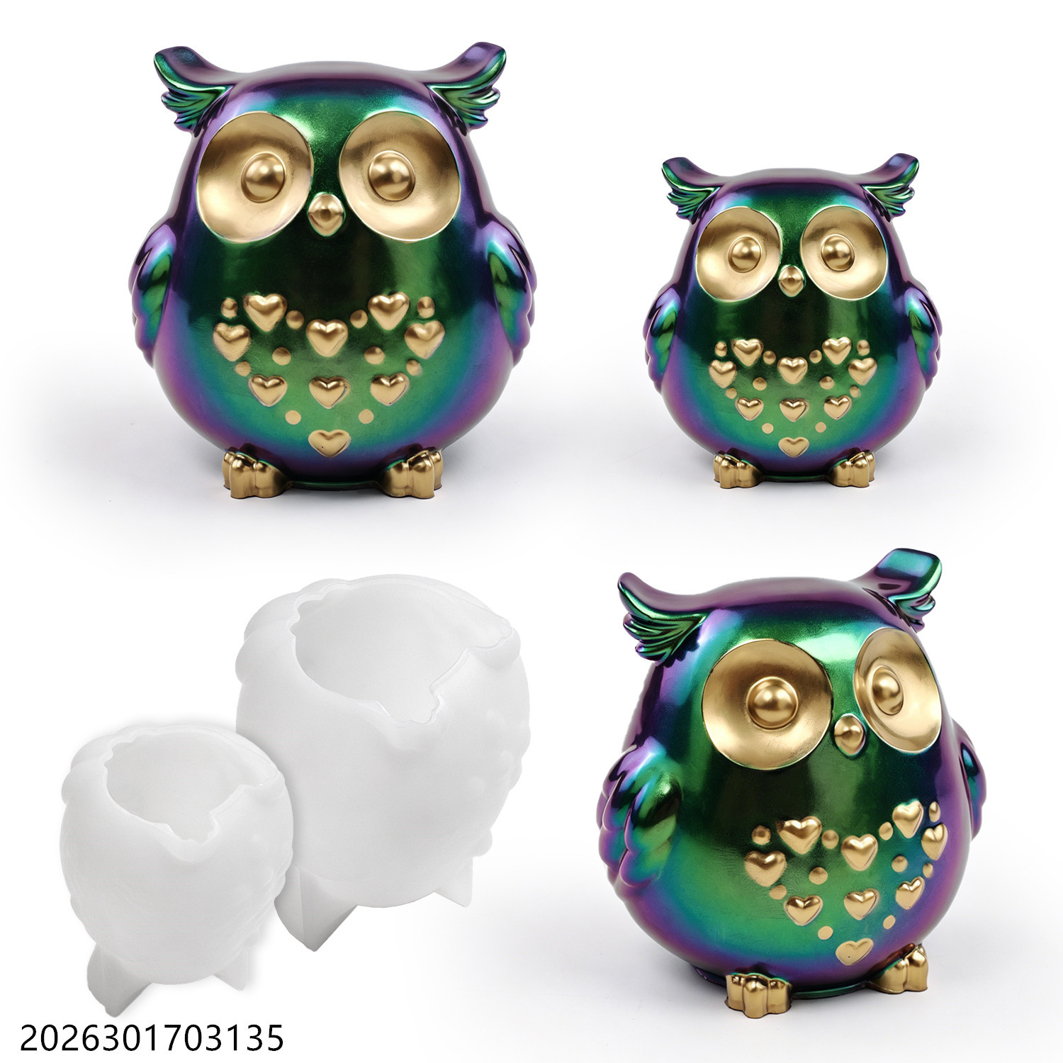 Owl Silicone Mold 3D Bird Shap - огляд і ціна Soap Making Gifts