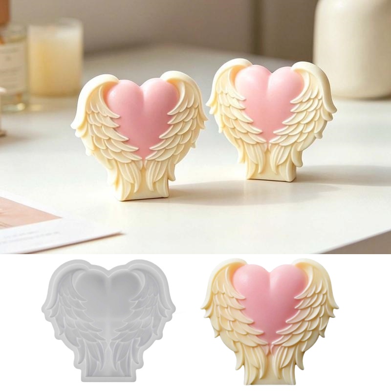 3D Love Wings Silicone Candle  - огляд і ціна Soap Making Ins