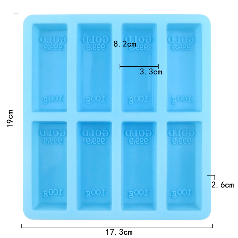 Gold Brick Silicone Mold For S - огляд і ціна Soap Making Instructions