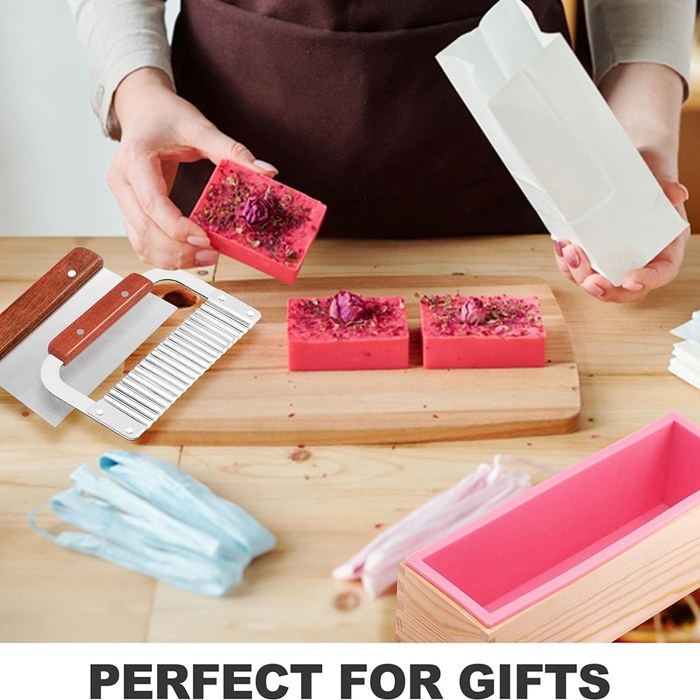 1.2L Silicone Soap Molds Kit 4 - огляд і ціна Soap Making Kit For Beginners